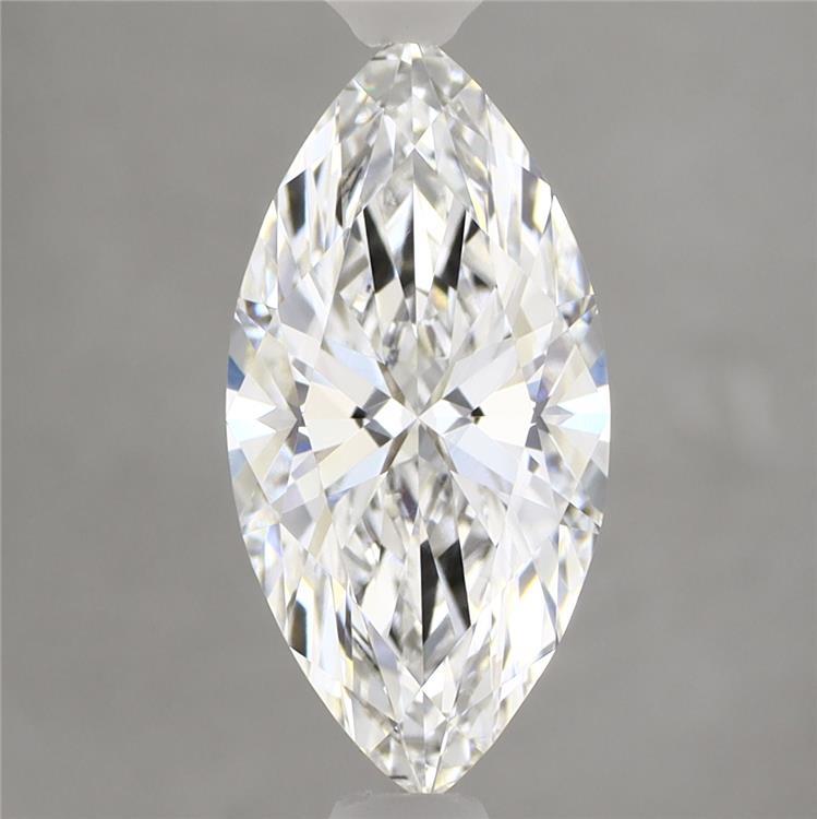 2.22 Carat Marquise Shaped, Ideal Cut, E Color, VVS2 Clarity, IGI Certified Lab Grown Diamond