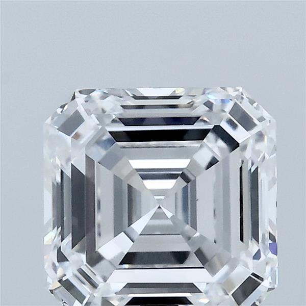 2.00 Carat Asscher Shaped, Ideal Cut, D Color, VS1 Clarity, IGI Certified Lab Grown Diamond