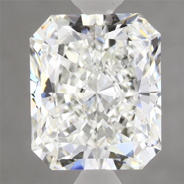 3.25 Carat Radiant Shaped, Ideal Cut, F Color, VVS2 Clarity, IGI Certified Lab Grown Diamond