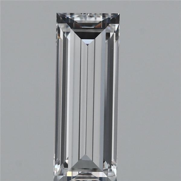 1.03 Carat Baguette Shaped, Very Good Cut, E Color, VVS2 Clarity, IGI Certified Lab Grown Diamond