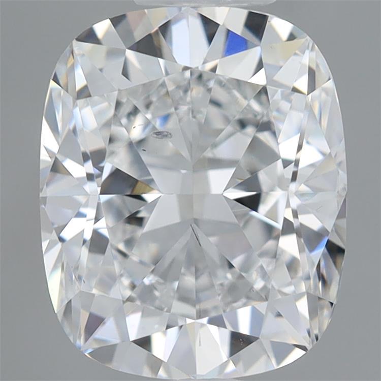 1.56 Carat Cushion Shaped, Ideal Cut, D Color, SI1 Clarity, IGI Certified Lab Grown Diamond