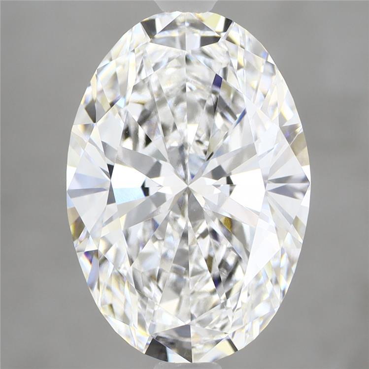 4.74 Carat Oval Shaped, Ideal Cut, D Color, VVS2 Clarity, IGI Certified Lab Grown Diamond