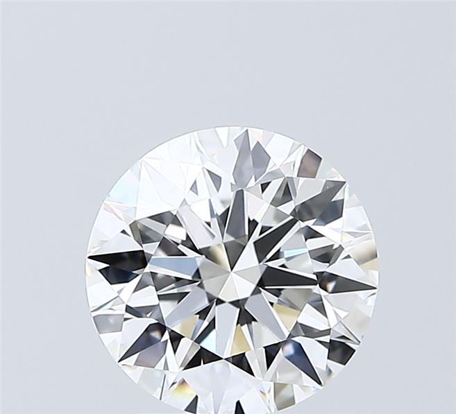 2.01 Carat Round Shaped, Ideal Cut, D Color, VVS2 Clarity, IGI Certified Lab Grown Diamond