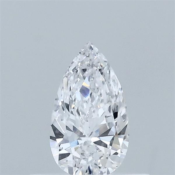 0.34 Carat Pear Shaped, Excellent Cut, D Color, VS1 Clarity, IGI Certified Lab Grown Diamond
