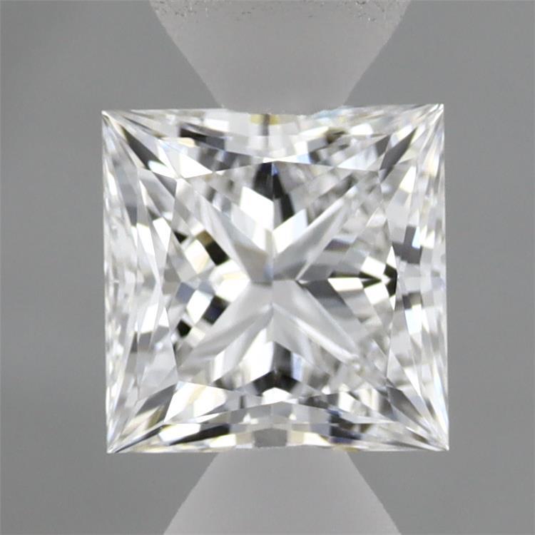 0.99 Carat Princess Shaped, Ideal Cut, D Color, VVS2 Clarity, IGI Certified Lab Grown Diamond