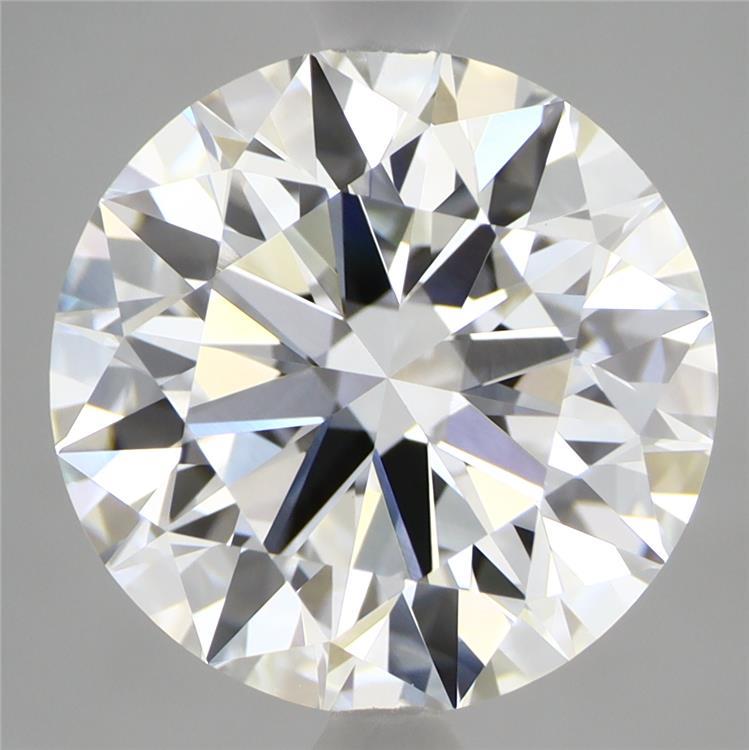 4.92 Carat Round Shaped, Ideal Cut, E Color, VVS2 Clarity, IGI Certified Lab Grown Diamond