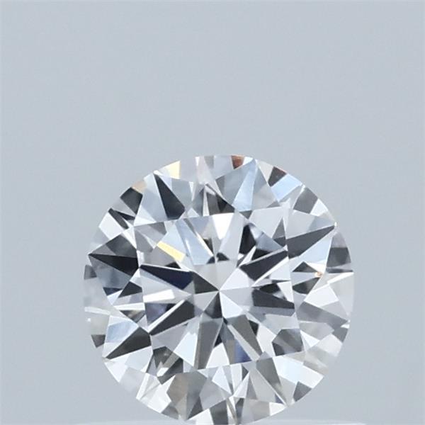 0.58 Carat Round Shaped, Excellent Cut, E Color, VVS2 Clarity, IGI Certified Lab Grown Diamond