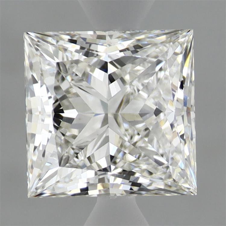 1.87 Carat Princess Shaped, Excellent Cut, F Color, VS1 Clarity, IGI Certified Lab Grown Diamond