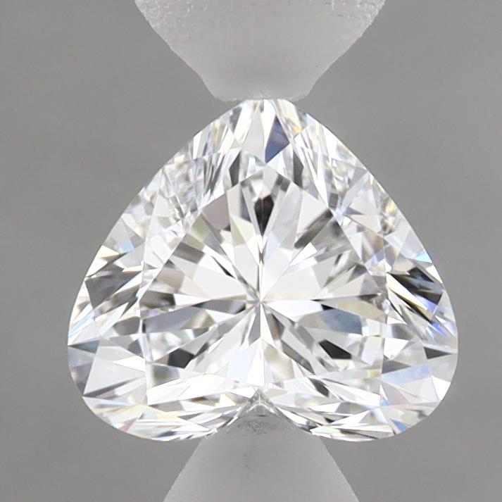 0.97 Carat Heart Shaped, Excellent Cut, D Color, VVS2 Clarity, IGI Certified Lab Grown Diamond
