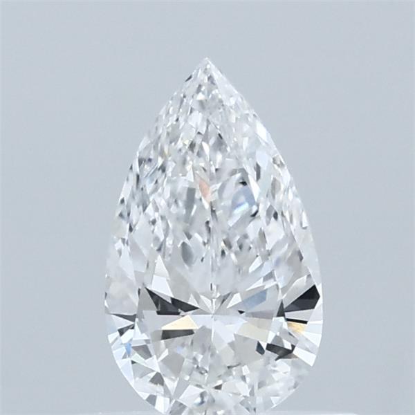 0.50 Carat Pear Shaped, Excellent Cut, D Color, VVS2 Clarity, IGI Certified Lab Grown Diamond