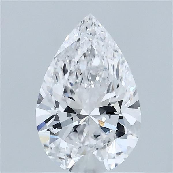 0.72 Carat Pear Shaped, Ideal Cut, D Color, VVS2 Clarity, IGI Certified Lab Grown Diamond