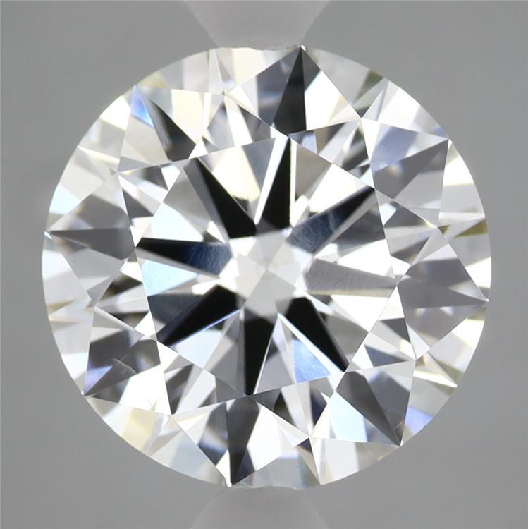 3.96 Carat Round Shaped, Ideal Cut, F Color, VS2 Clarity, IGI Certified Lab Grown Diamond