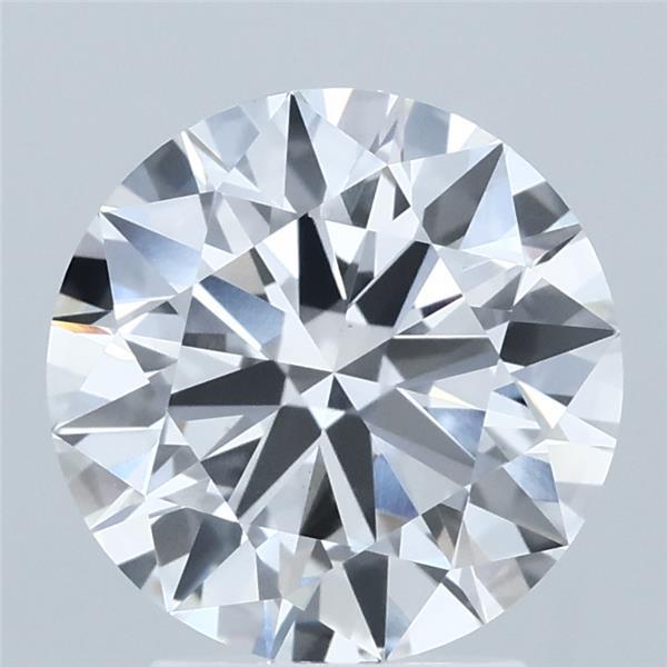 2.78 Carat Round Shaped, Ideal Cut, D Color, VS1 Clarity, IGI Certified Lab Grown Diamond