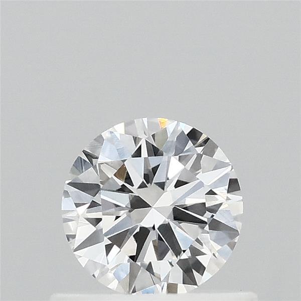 0.51 Carat Round Shaped, Excellent Cut, E Color, VVS2 Clarity, IGI Certified Lab Grown Diamond