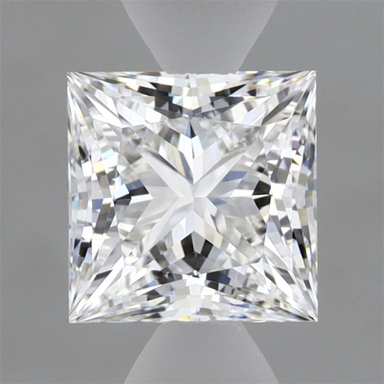1.51 Carat Princess Shaped, Excellent Cut, D Color, VVS2 Clarity, IGI Certified Lab Grown Diamond