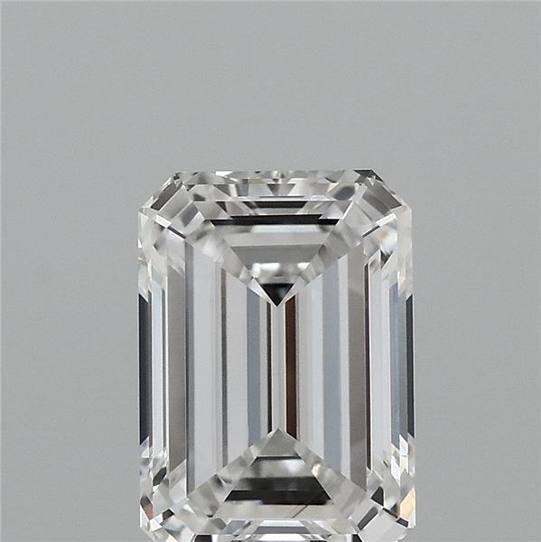 2.03 Carat Emerald Shaped, Ideal Cut, E Color, VVS1 Clarity, IGI Certified Lab Grown Diamond