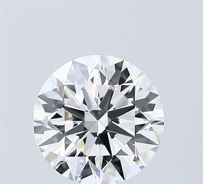2.05 Carat Round Shaped, Ideal Cut, E Color, VVS2 Clarity, IGI Certified Lab Grown Diamond