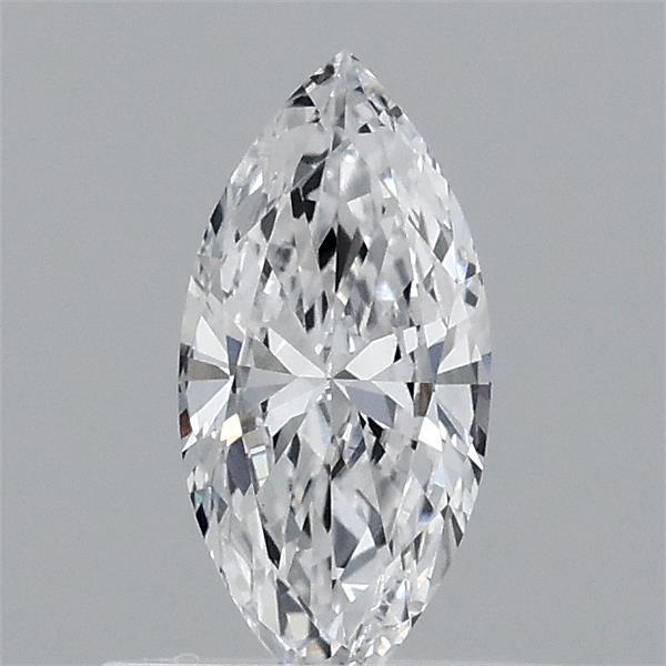 0.43 Carat Marquise Shaped, Excellent Cut, D Color, VVS2 Clarity, IGI Certified Lab Grown Diamond