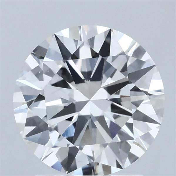 2.00 Carat Round Shaped, Excellent Cut, E Color, VS1 Clarity, IGI Certified Lab Grown Diamond
