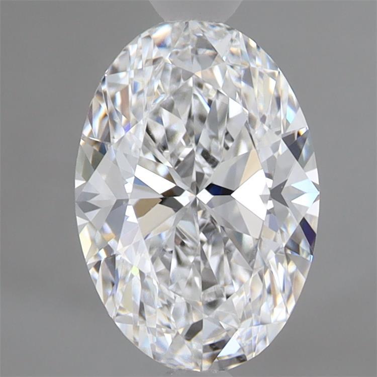 1.54 Carat Oval Shaped, Ideal Cut, D Color, VVS2 Clarity, IGI Certified Lab Grown Diamond