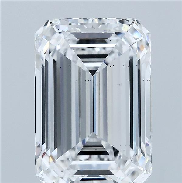 4.02 Carat Emerald Shaped, Ideal Cut, D Color, VS2 Clarity, IGI Certified Lab Grown Diamond