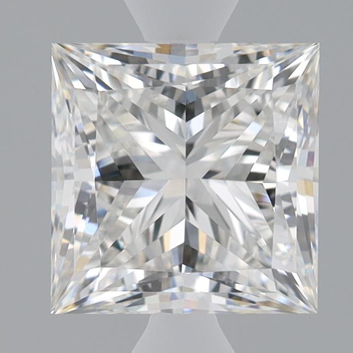 1.97 Carat Princess Shaped, Ideal Cut, E Color, VS1 Clarity, IGI Certified Lab Grown Diamond