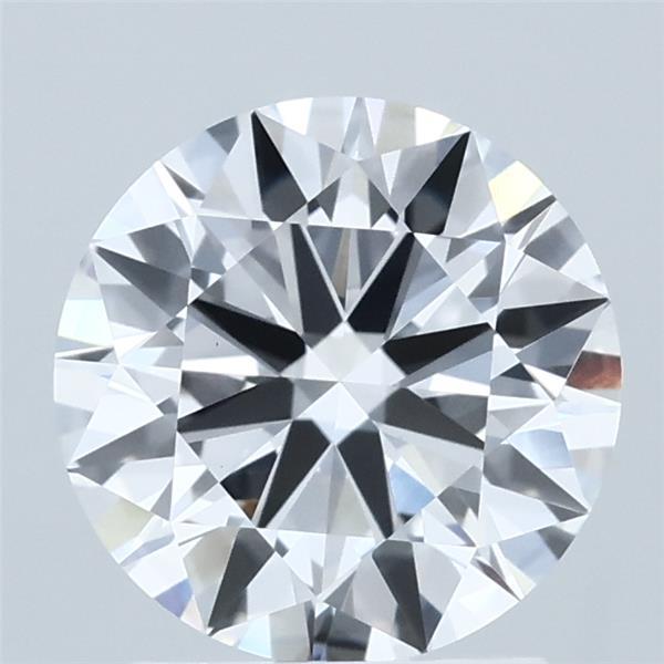 1.87 Carat Round Shaped, Ideal Cut, D Color, VS1 Clarity, IGI Certified Lab Grown Diamond