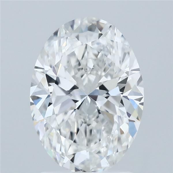 2.03 Carat Oval Shaped, Ideal Cut, F Color, VVS2 Clarity, IGI Certified Lab Grown Diamond
