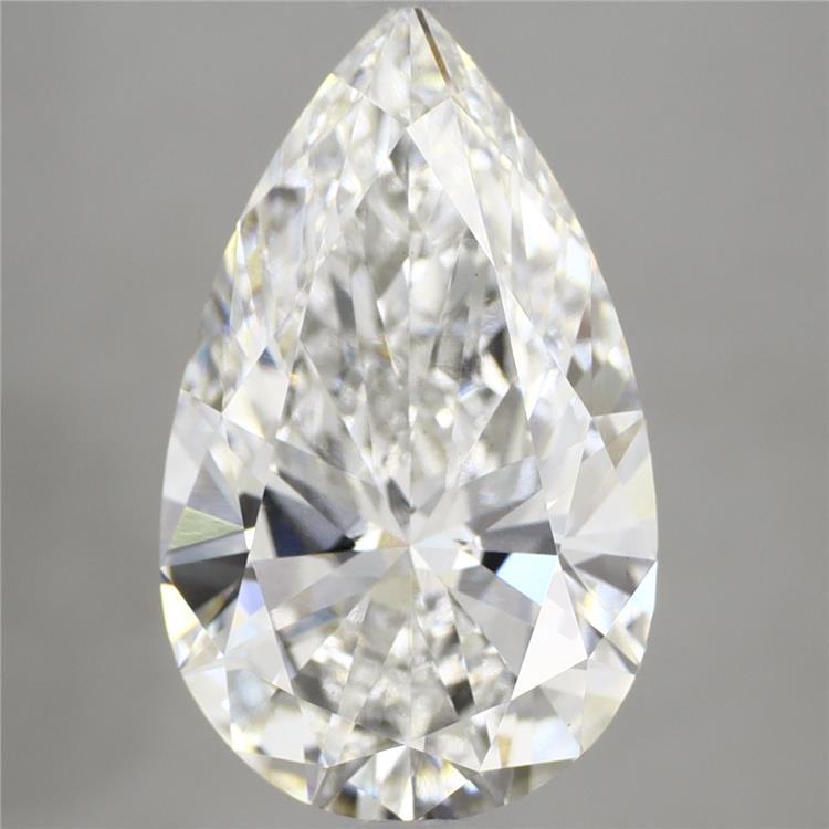 4.44 Carat Pear Shaped, Ideal Cut, E Color, VS1 Clarity, IGI Certified Lab Grown Diamond