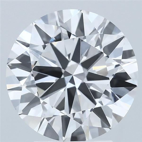 3.50 Carat Round Shaped, Excellent Cut, D Color, VS1 Clarity, IGI Certified Lab Grown Diamond