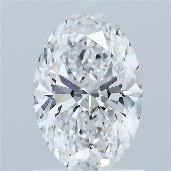 1.10 Carat Oval Shaped, Ideal Cut, E Color, VS1 Clarity, IGI Certified Lab Grown Diamond