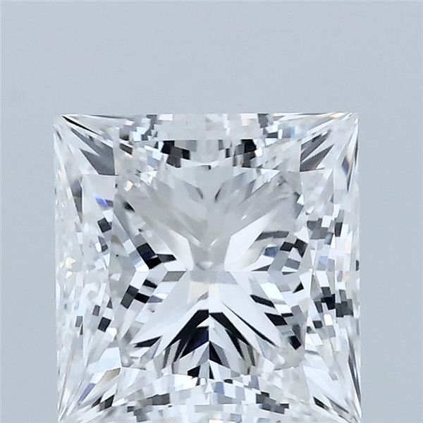1.95 Carat Princess Shaped, Ideal Cut, D Color, VVS2 Clarity, IGI Certified Lab Grown Diamond