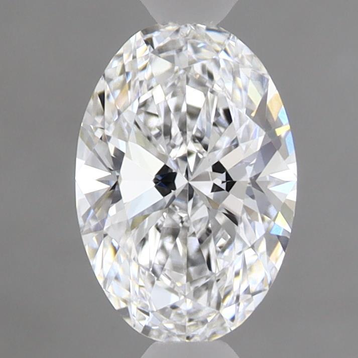 0.98 Carat Oval Shaped, Ideal Cut, D Color, VVS2 Clarity, IGI Certified Lab Grown Diamond