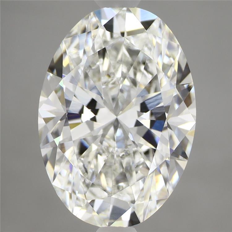 3.79 Carat Oval Shaped, Ideal Cut, F Color, VVS2 Clarity, IGI Certified Lab Grown Diamond
