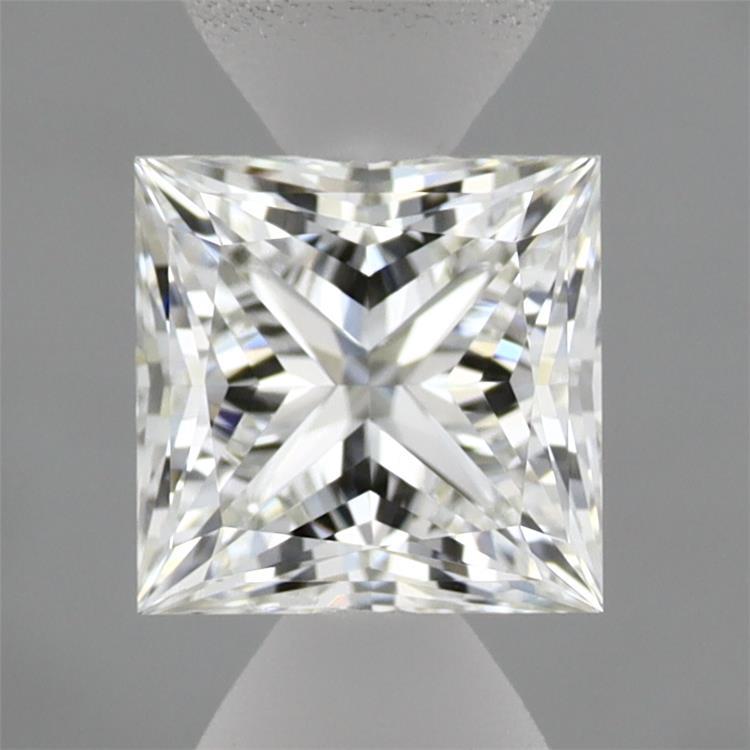 0.92 Carat Princess Shaped, Ideal Cut, F Color, VVS1 Clarity, IGI Certified Lab Grown Diamond