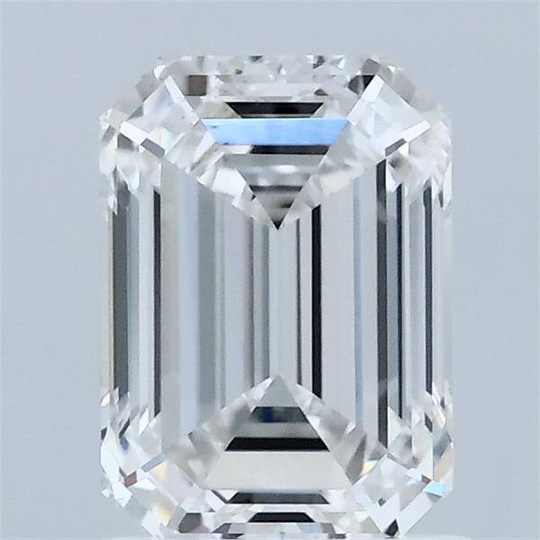 1.56 Carat Emerald Shaped, Ideal Cut, E Color, VS1 Clarity, IGI Certified Lab Grown Diamond