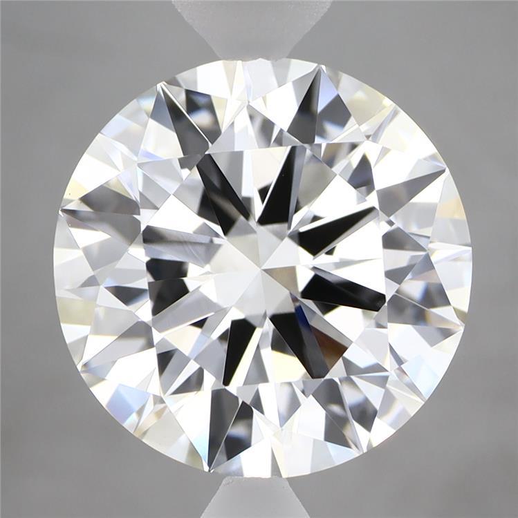 6.07 Carat Round Shaped, Ideal Cut, E Color, VVS2 Clarity, IGI Certified Lab Grown Diamond