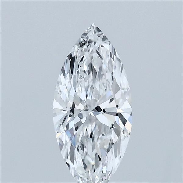 0.50 Carat Marquise Shaped, Ideal Cut, D Color, VVS2 Clarity, IGI Certified Lab Grown Diamond