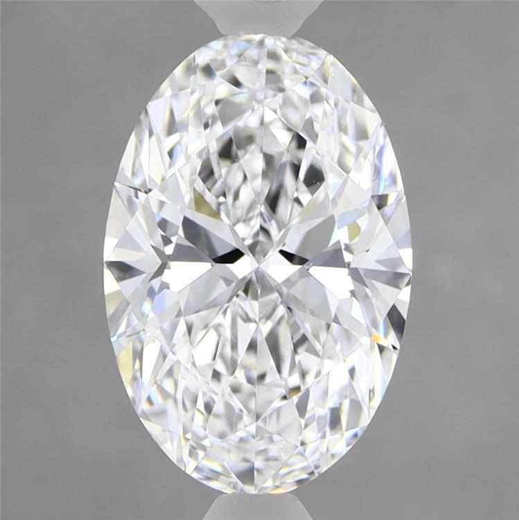 2.01 Carat Oval Shaped, Ideal Cut, D Color, VVS2 Clarity, IGI Certified Lab Grown Diamond
