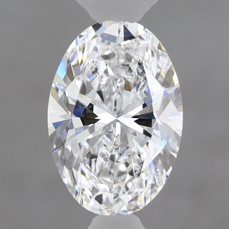 0.98 Carat Oval Shaped, Ideal Cut, D Color, VVS2 Clarity, IGI Certified Lab Grown Diamond