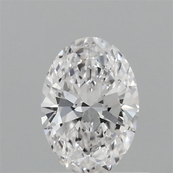 0.58 Carat Oval Shaped, Excellent Cut, D Color, VVS2 Clarity, IGI Certified Lab Grown Diamond