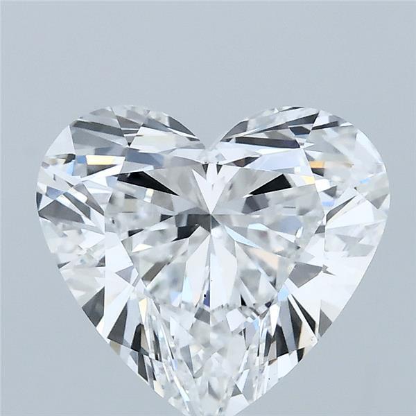 2.50 Carat Heart Shaped, Ideal Cut, E Color, VS1 Clarity, IGI Certified Lab Grown Diamond