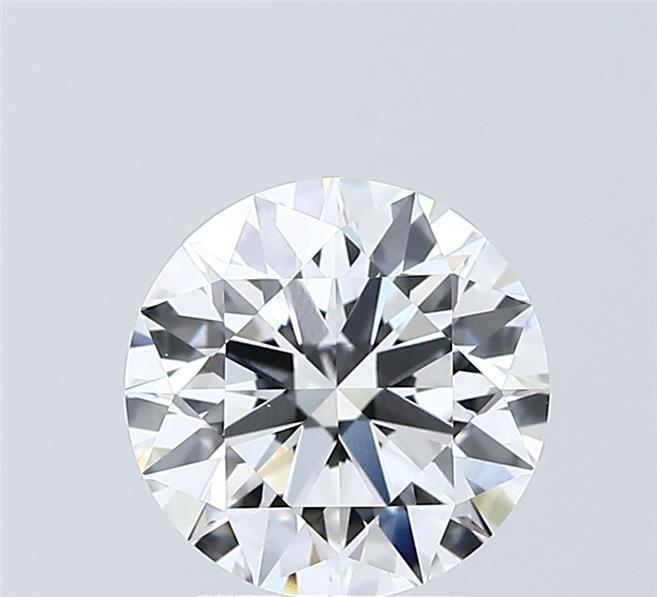 2.04 Carat Round Shaped, Ideal Cut, D Color, VVS2 Clarity, IGI Certified Lab Grown Diamond