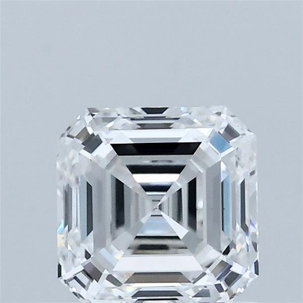 1.04 Carat Asscher Shaped, Ideal Cut, D Color, VS1 Clarity, IGI Certified Lab Grown Diamond