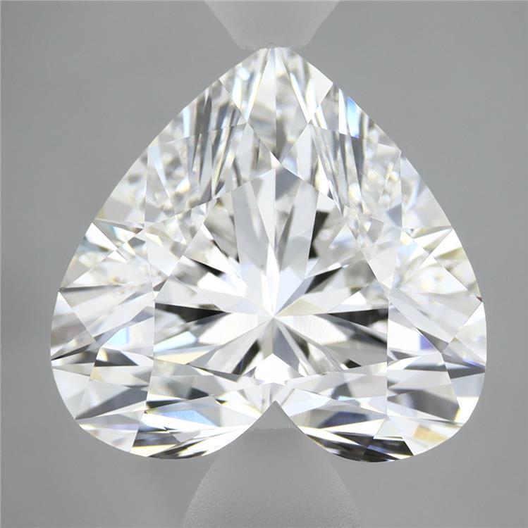 5.00 Carat Heart Shaped, Excellent Cut, E Color, VVS2 Clarity, IGI Certified Lab Grown Diamond