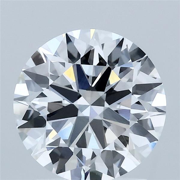1.85 Carat Round Shaped, Ideal Cut, D Color, VVS2 Clarity, IGI Certified Lab Grown Diamond