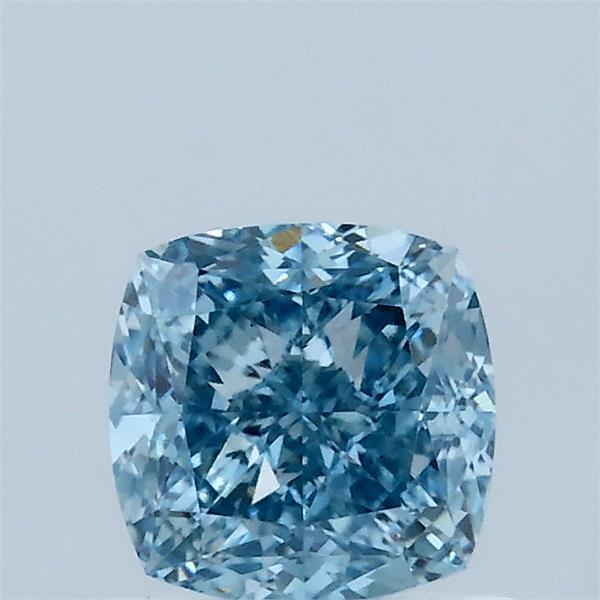 1.03 Carat Cushion Shaped, Ideal Cut, FANCY VIVID BLUE Color, VS1 Clarity, IGI Certified Lab Grown Diamond
