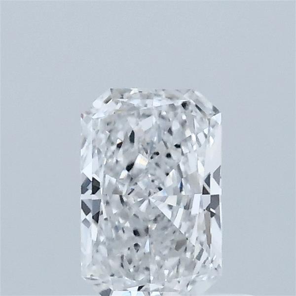 0.55 Carat Radiant Shaped, Excellent Cut, D Color, VVS2 Clarity, IGI Certified Lab Grown Diamond