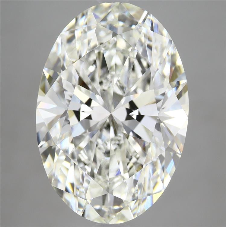 7.08 Carat Oval Shaped, Ideal Cut, G Color, VVS2 Clarity, IGI Certified Lab Grown Diamond