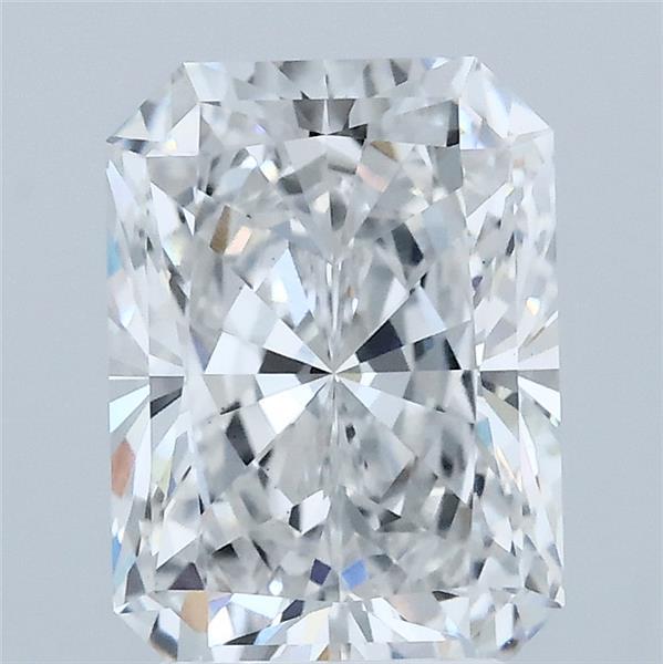 2.59 Carat Radiant Shaped, Excellent Cut, E Color, VS1 Clarity, IGI Certified Lab Grown Diamond